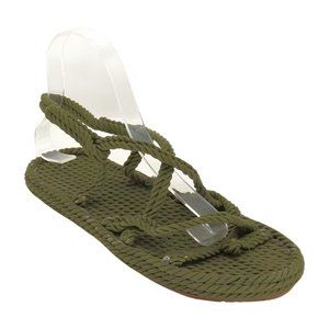 Papatya Bloom Womens Rope Jesus Sandals, Size 8 - 8.5
